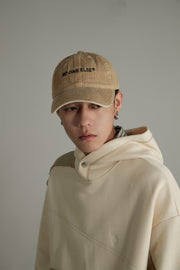 No One Else Embroidered Cotton Cap