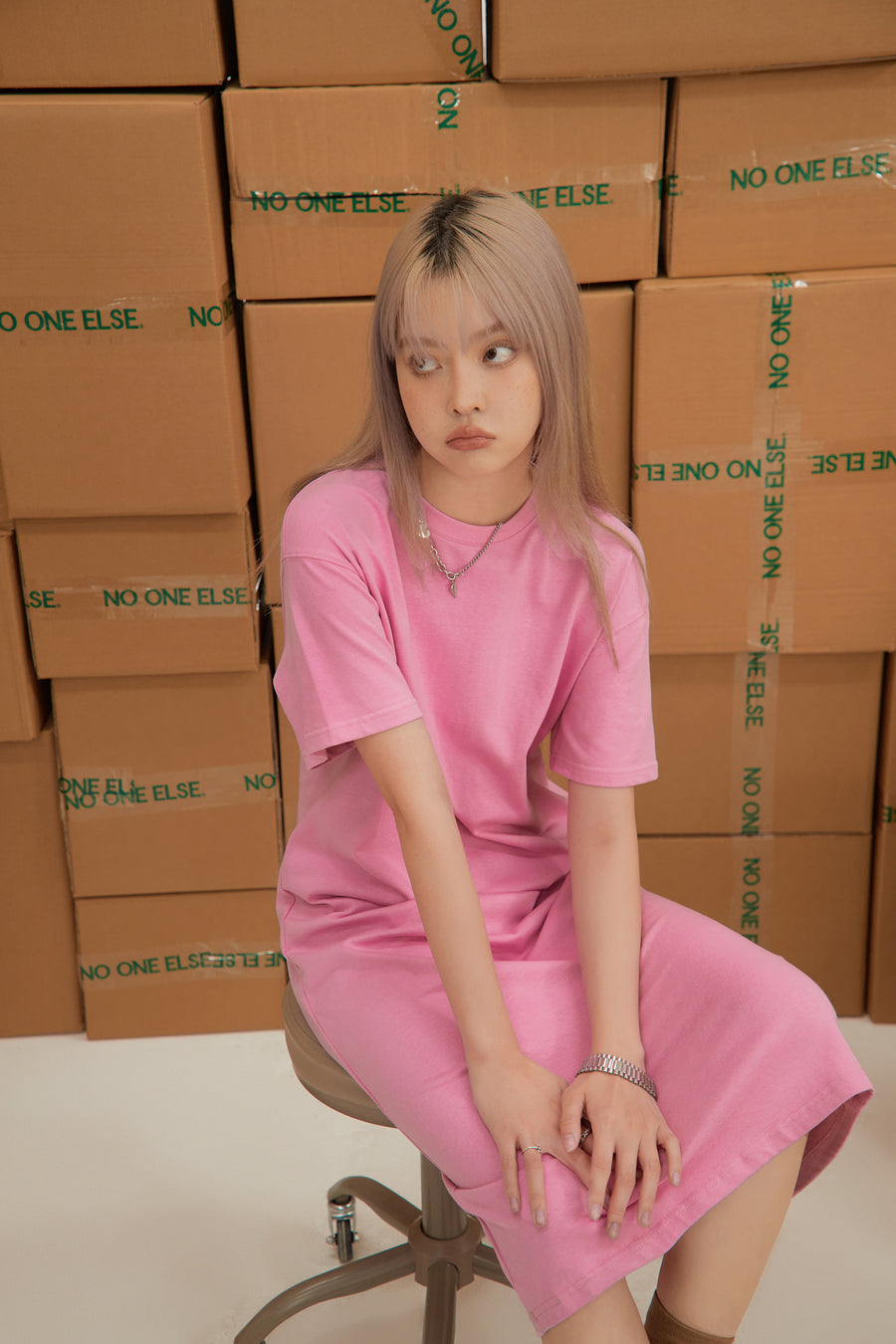 CHUU No Exaggeration T-Shirt Dress