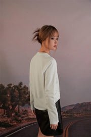 Basic Vintage Long-Sleeved Top