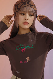 Christmas Cropped T-Shirt