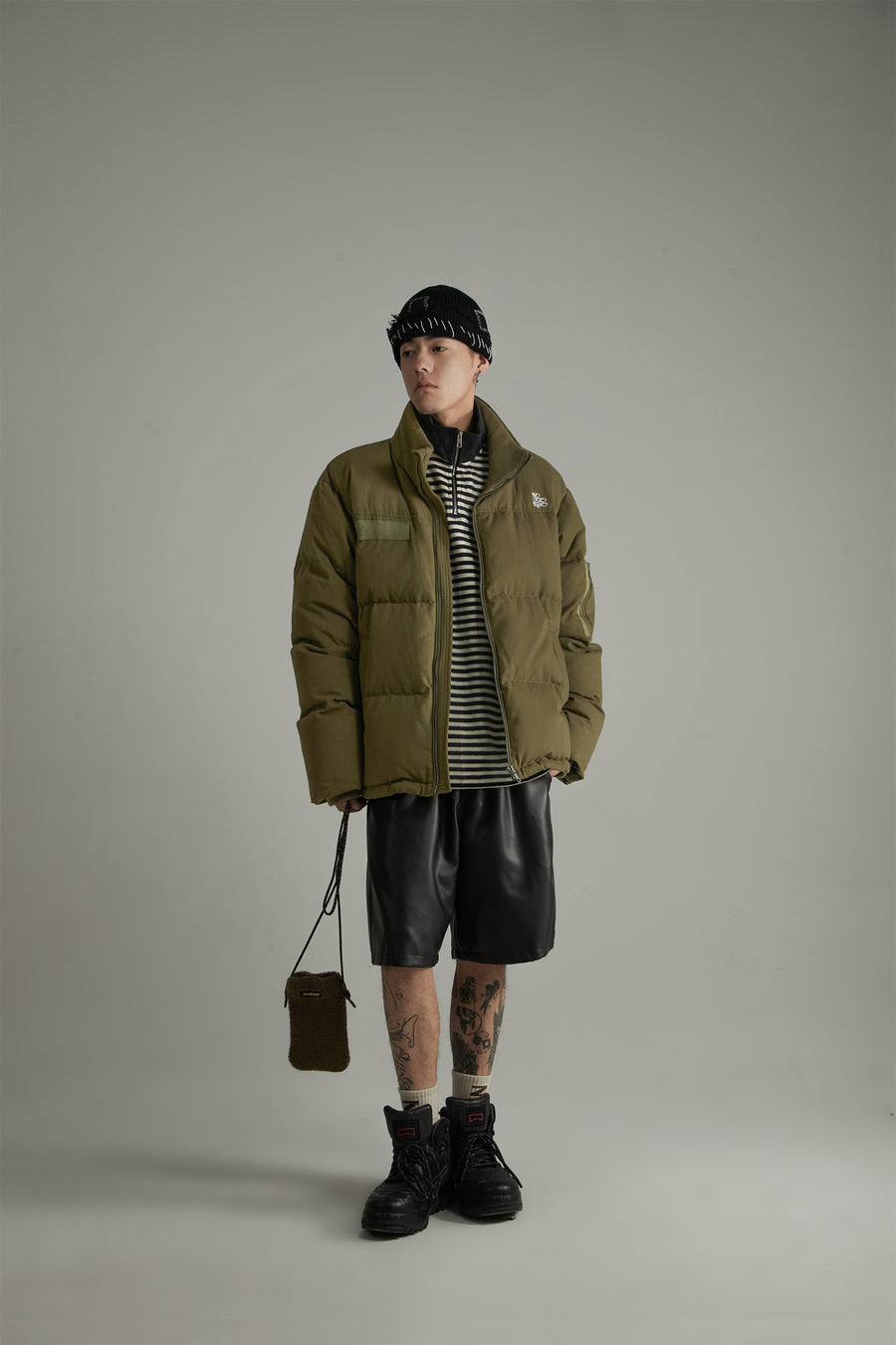 CHUU No Number Duck Down Puffer Coat