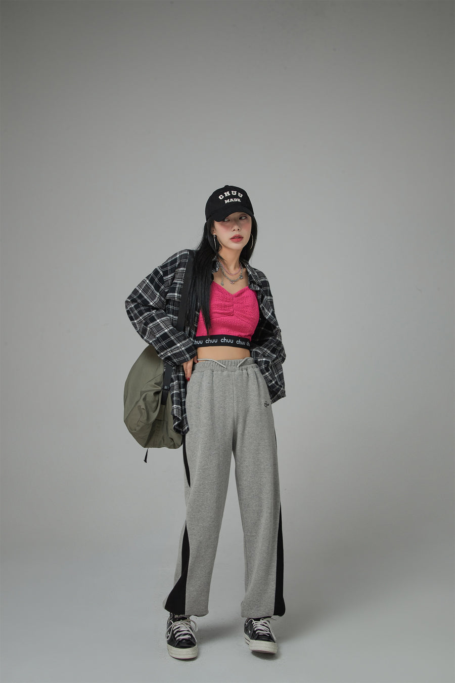 CHUU Daily High-Waisted Jogger Pants