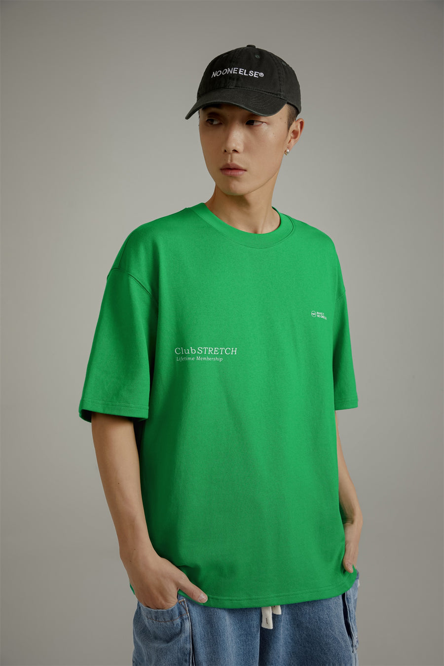 CHUU Club Stretch Box Short Sleeve T-Shirt