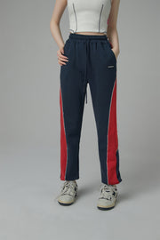 Contrast Colors Jogger Pants