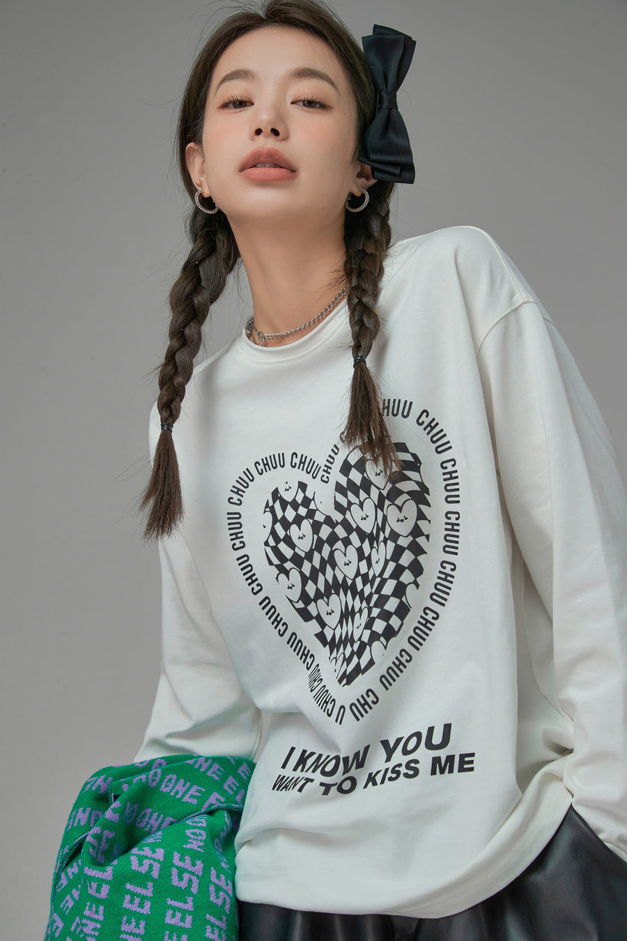 CHUU I Know Now What I Want Sweatshirt