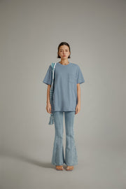 Front Pocket Oversized T-Shirt