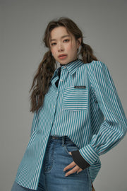 A Change Of Heart Stripes Shirt