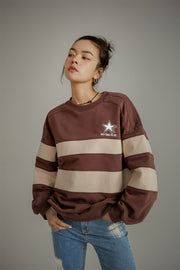 Round Neck Vintage Sweatshirt