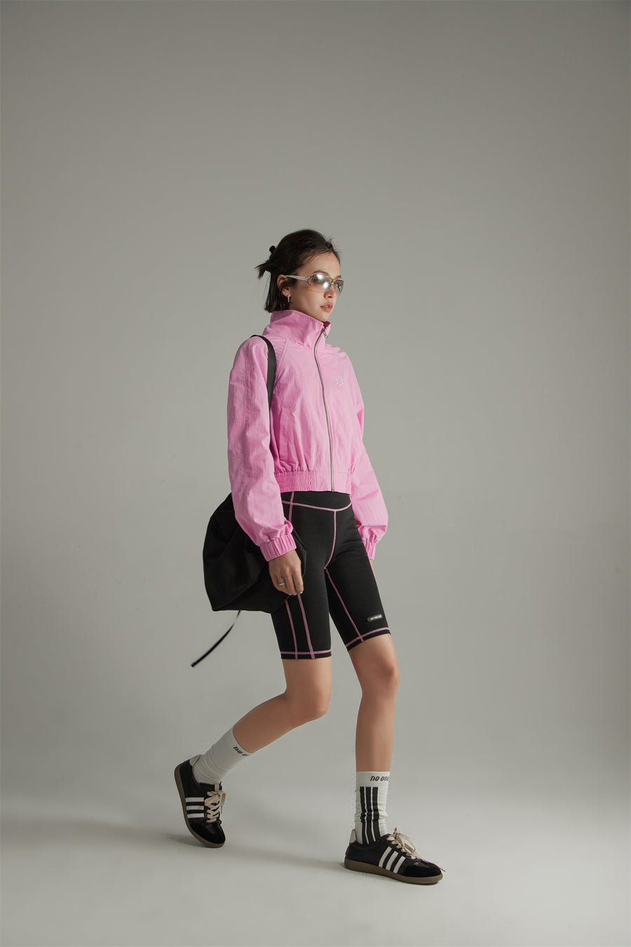 CHUU Line Point Biker Shorts