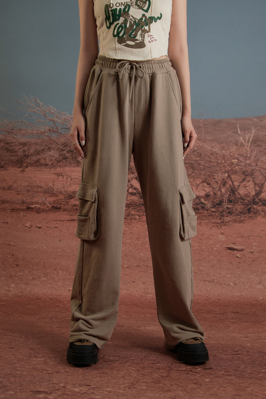 CHUU Basic Casual Wide Pants