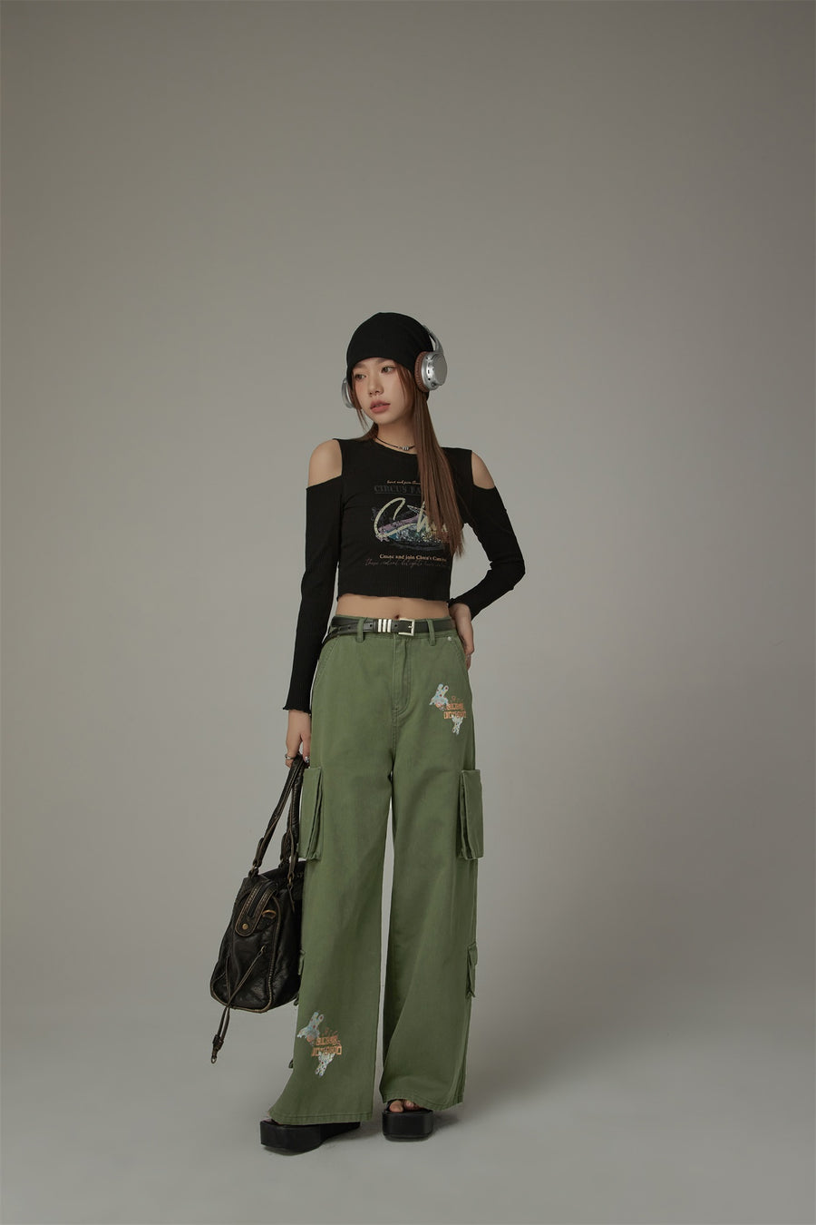 CHUU Wide Cargo Pants