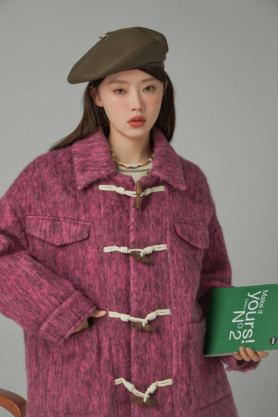 CHUU Young And Free Duffel Coat