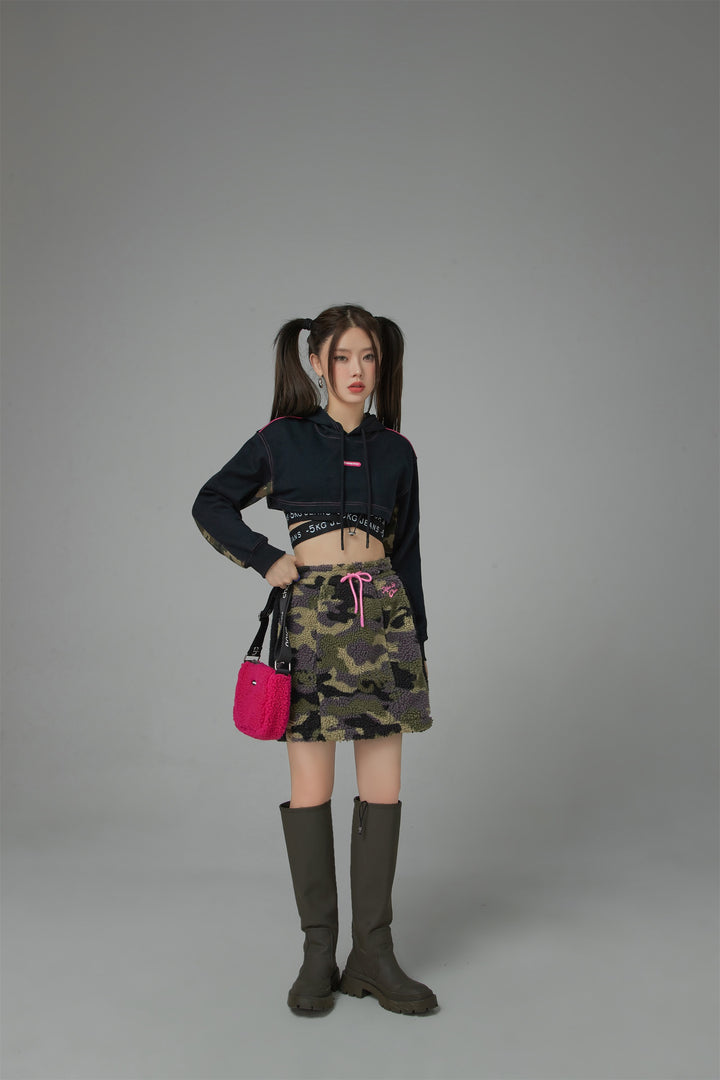 Make No Mistakes Hot Girl Camouflage Skirt