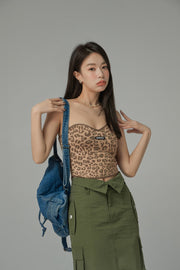 Leopard Tube Top