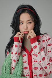 Chuu Cherry Princess Color Cardigan