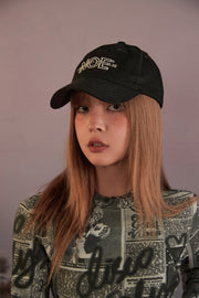 Noe Simple Embroidery Denim Hat