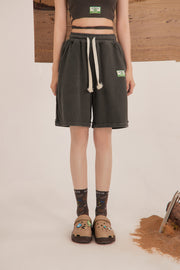 Simple Logo Bermuda Shorts