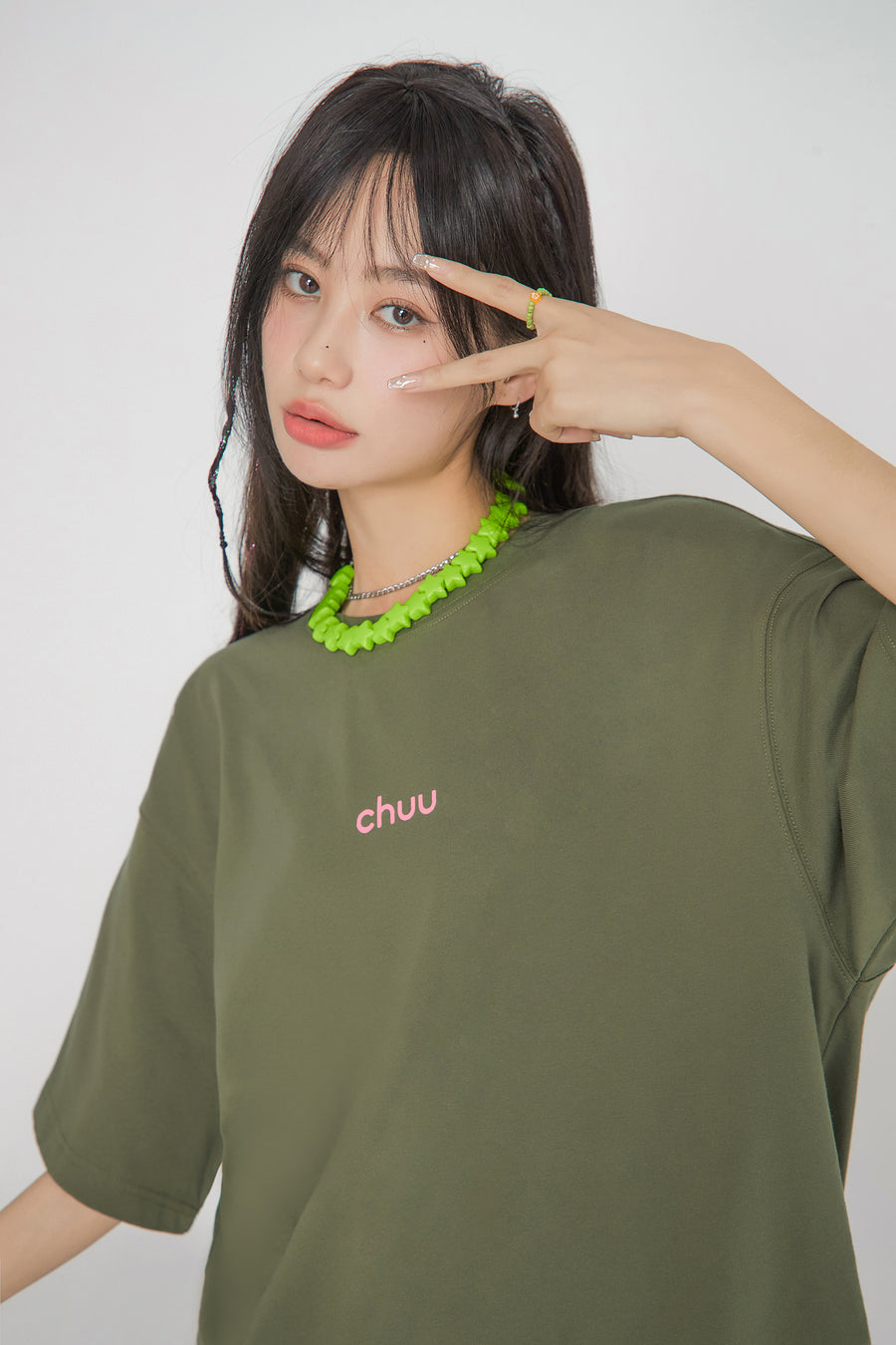 CHUU Become What You Respect Loose T-Shirt