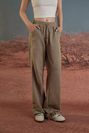 Simple Khaki Jogger Pants