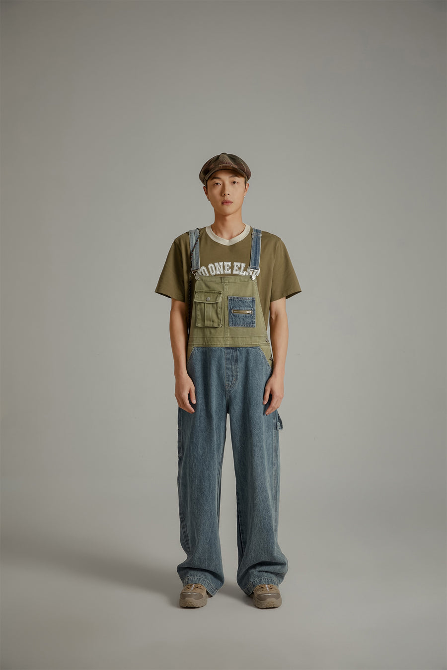 CHUU Vintage Oversize Denim Overalls