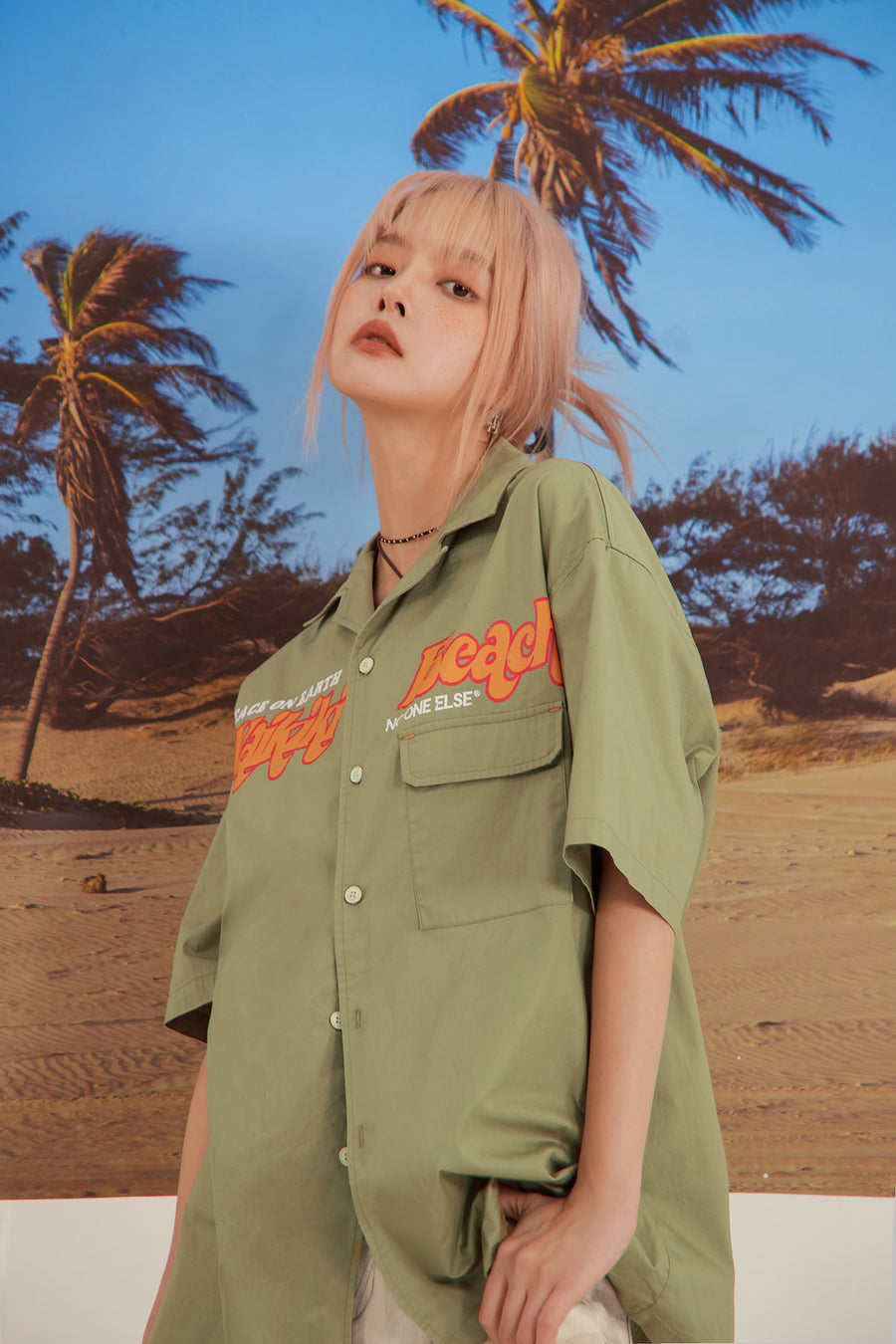 CHUU Waikiki Short-Sleeve Shirt