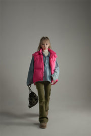 Oversize Duck Down Padded Vest