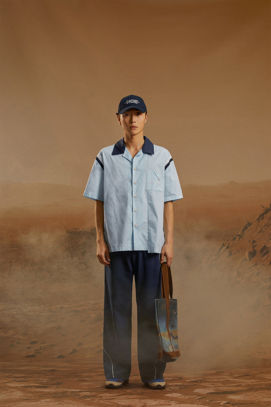 CHUU String Cargo Wide Pants