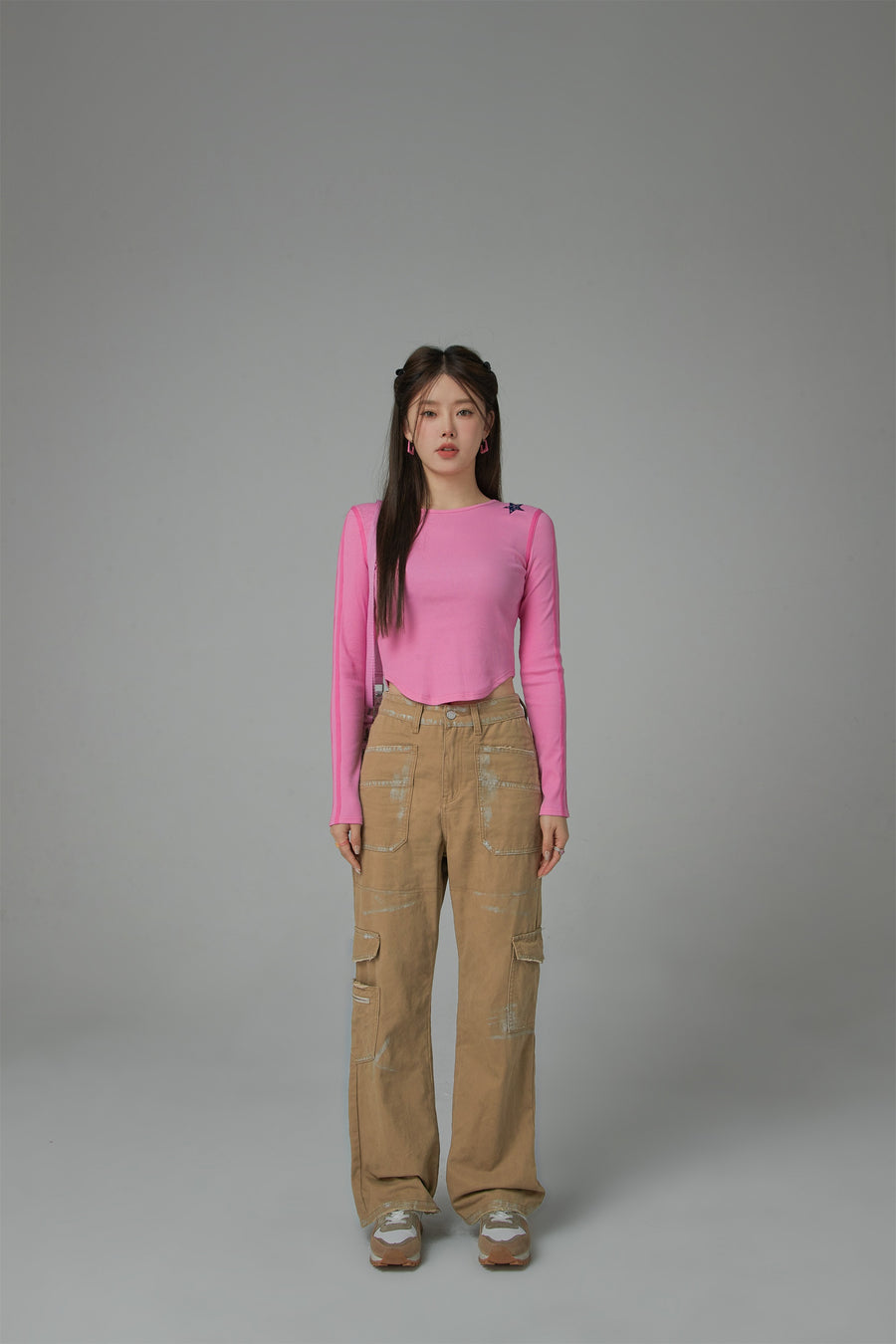 CHUU Magical Results Pocket Cotton Pants