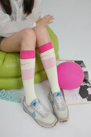 Heart Letters Calf Socks