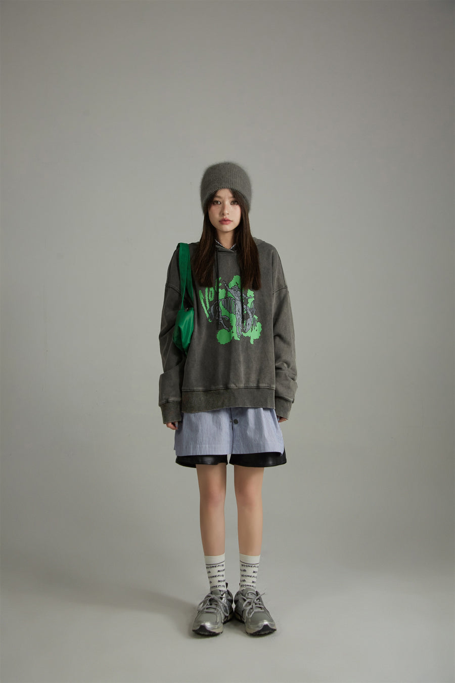 CHUU Vintage Loose Fit Hoodie