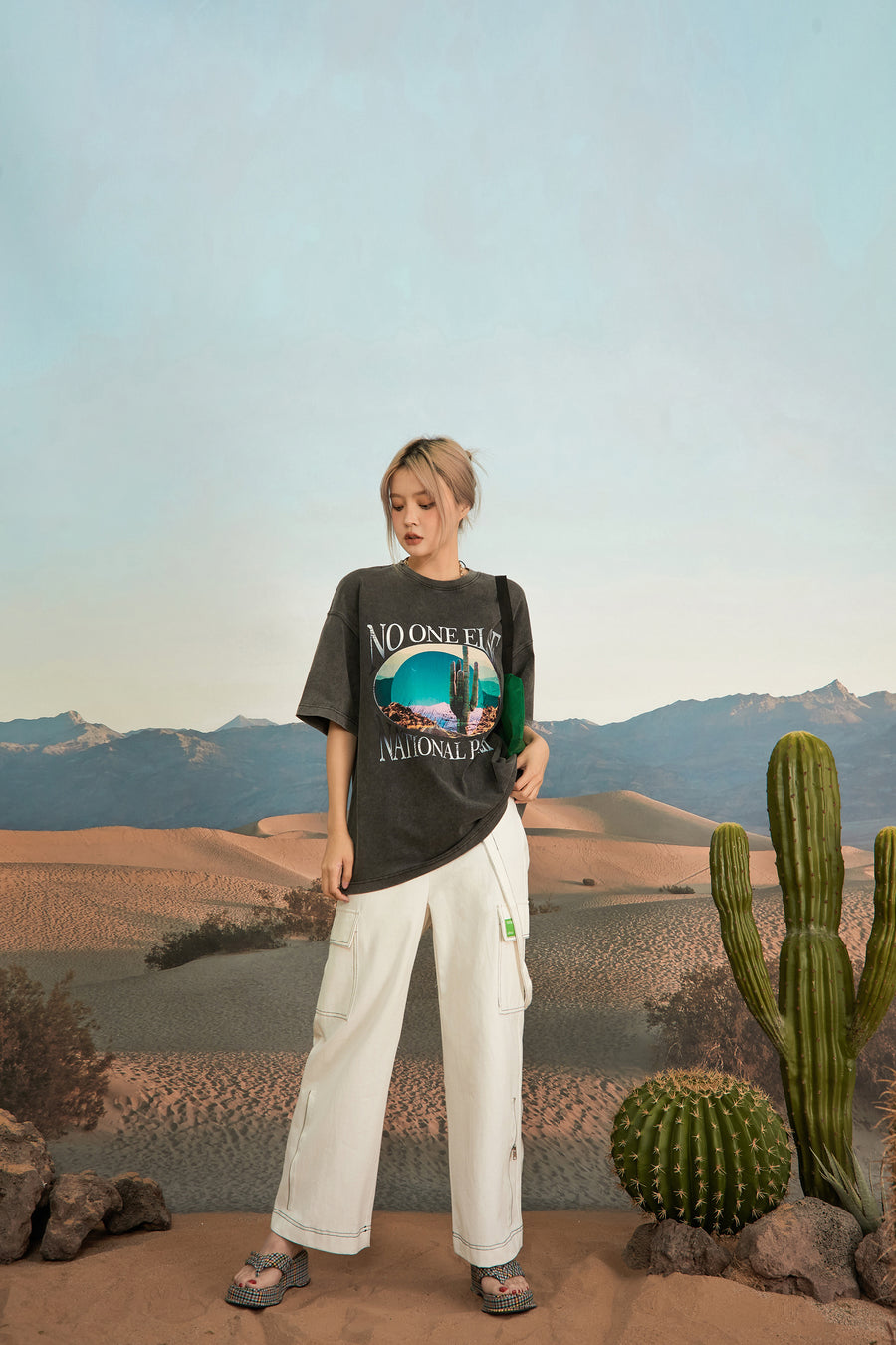 CHUU National Park Printed T-Shirt