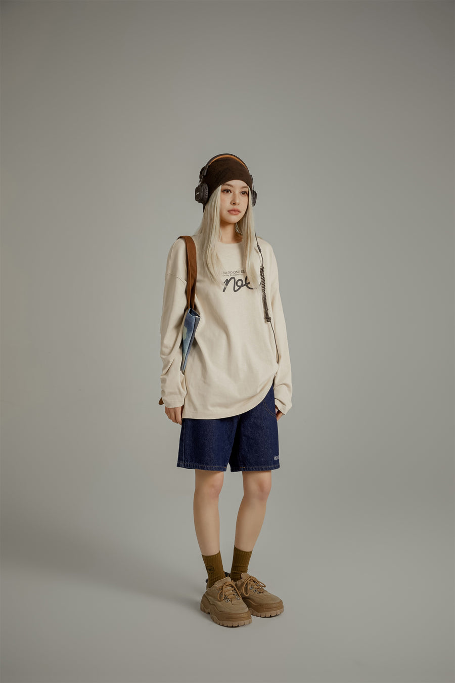 CHUU Club Noe Loose Fit Long Sleeve T-Shirt