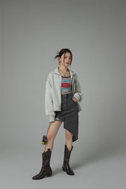 Striped Sleeveless Crop Top