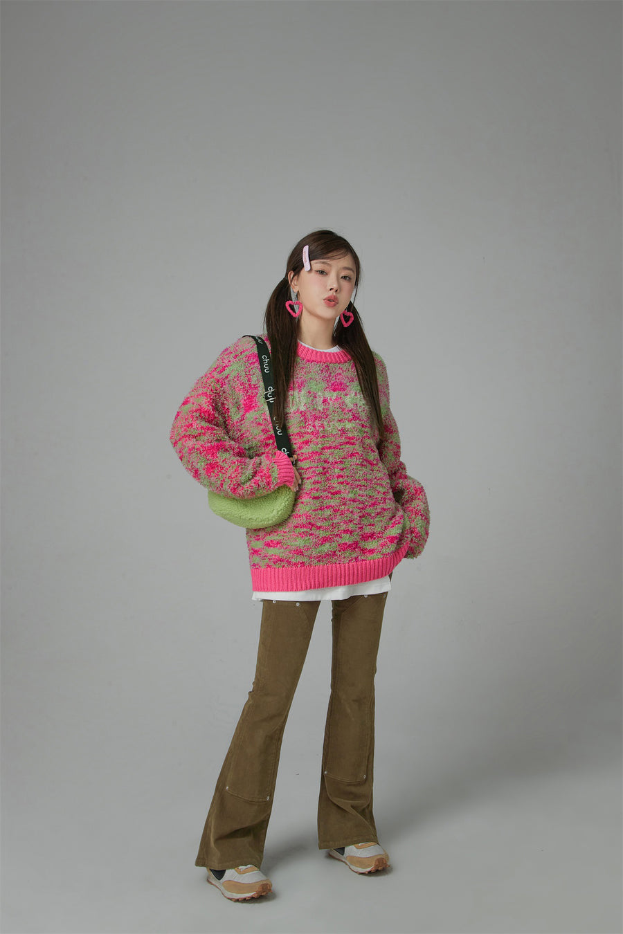 CHUU Like Serendipity Loose Fit Knit Sweater