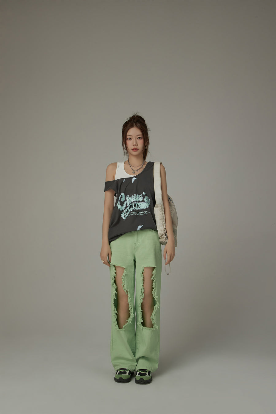 CHUU Carnival Loose Fit Sleeveless T-Shirt