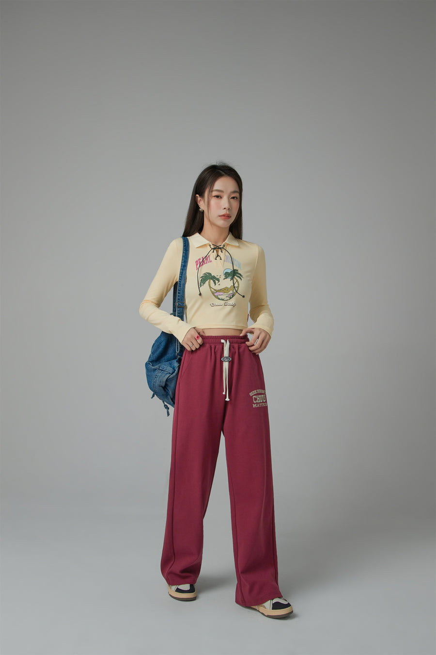 CHUU Chuu Matter String Sweatpants