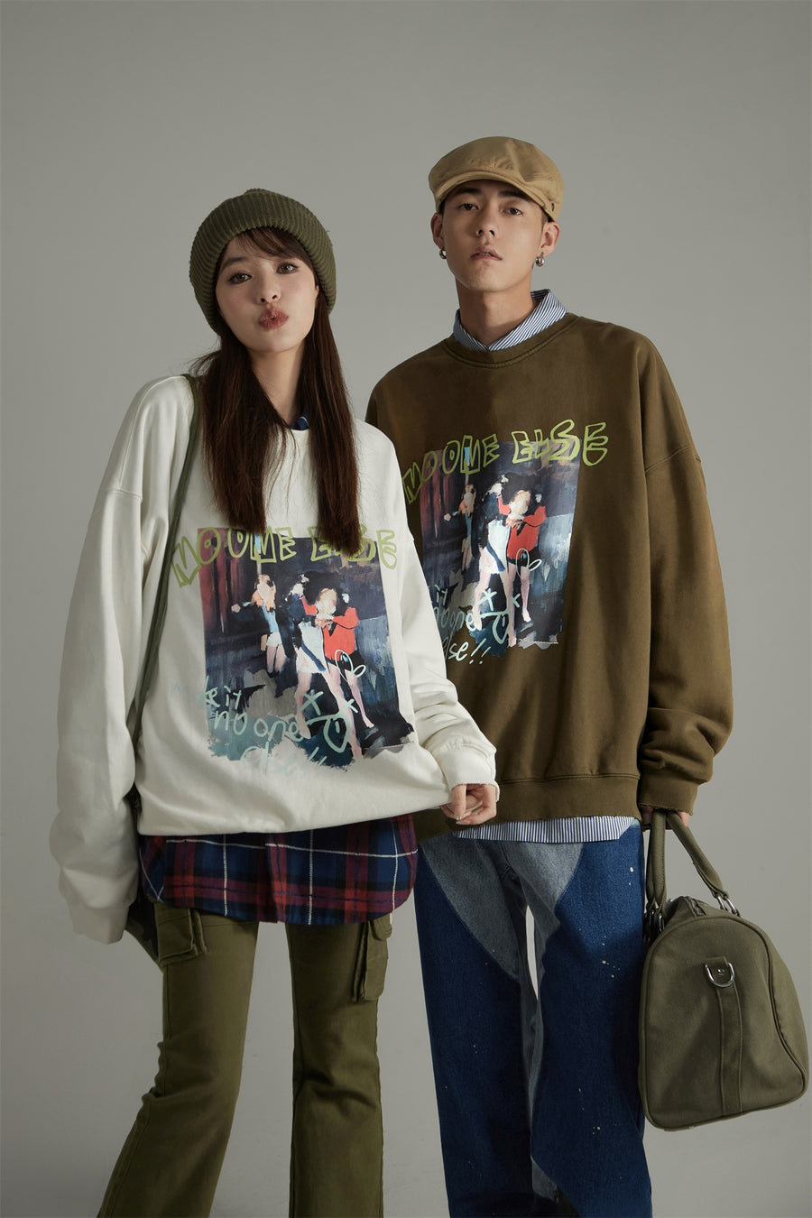 CHUU Noe Printed Sweatshirt