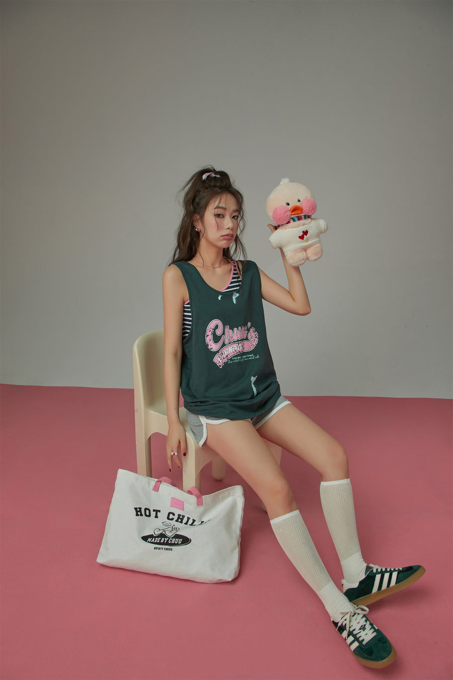 CHUU Carnival Loose Fit Sleeveless T-Shirt