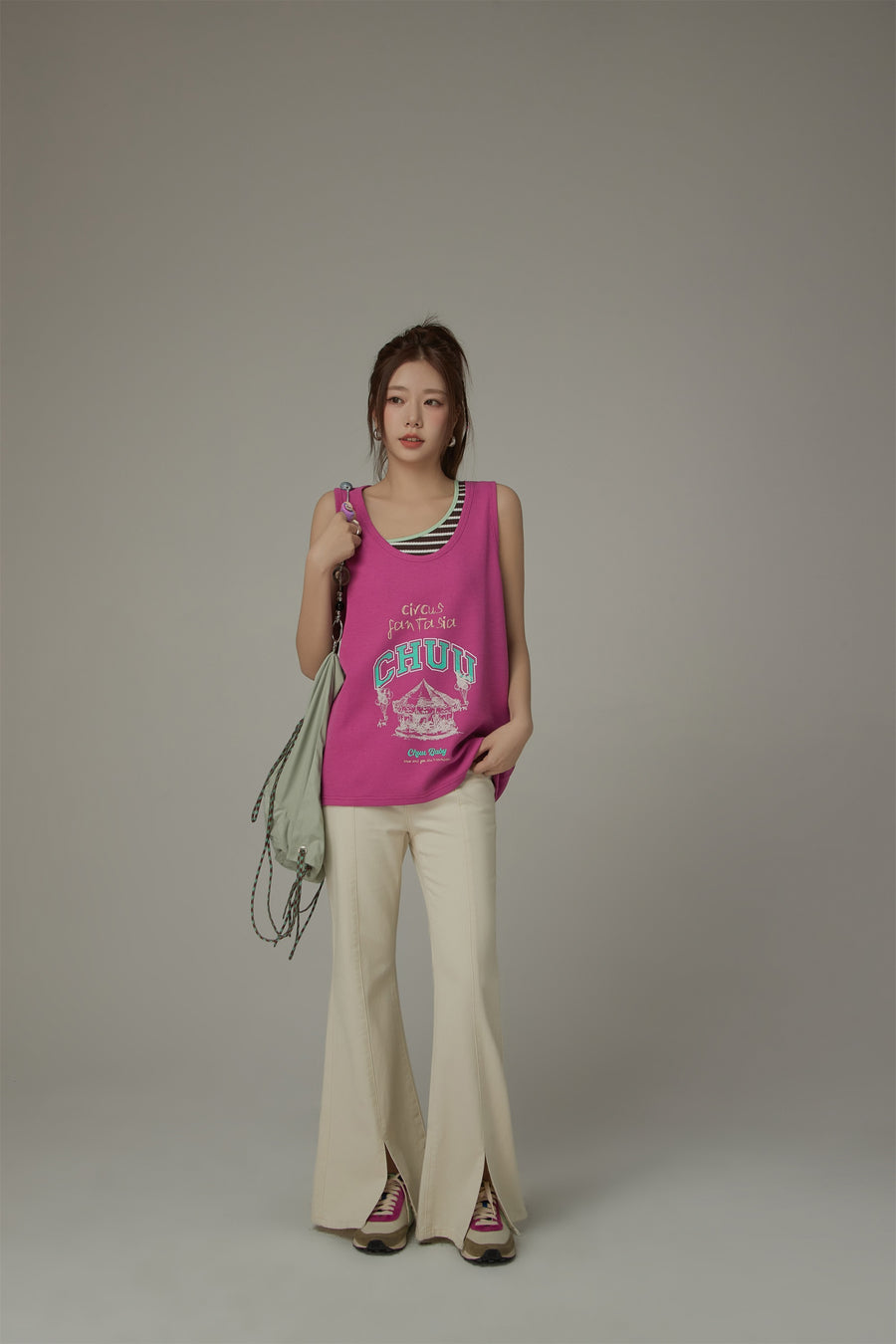 CHUU Colored Circus Fasntasia Sleeveless T-Shirt