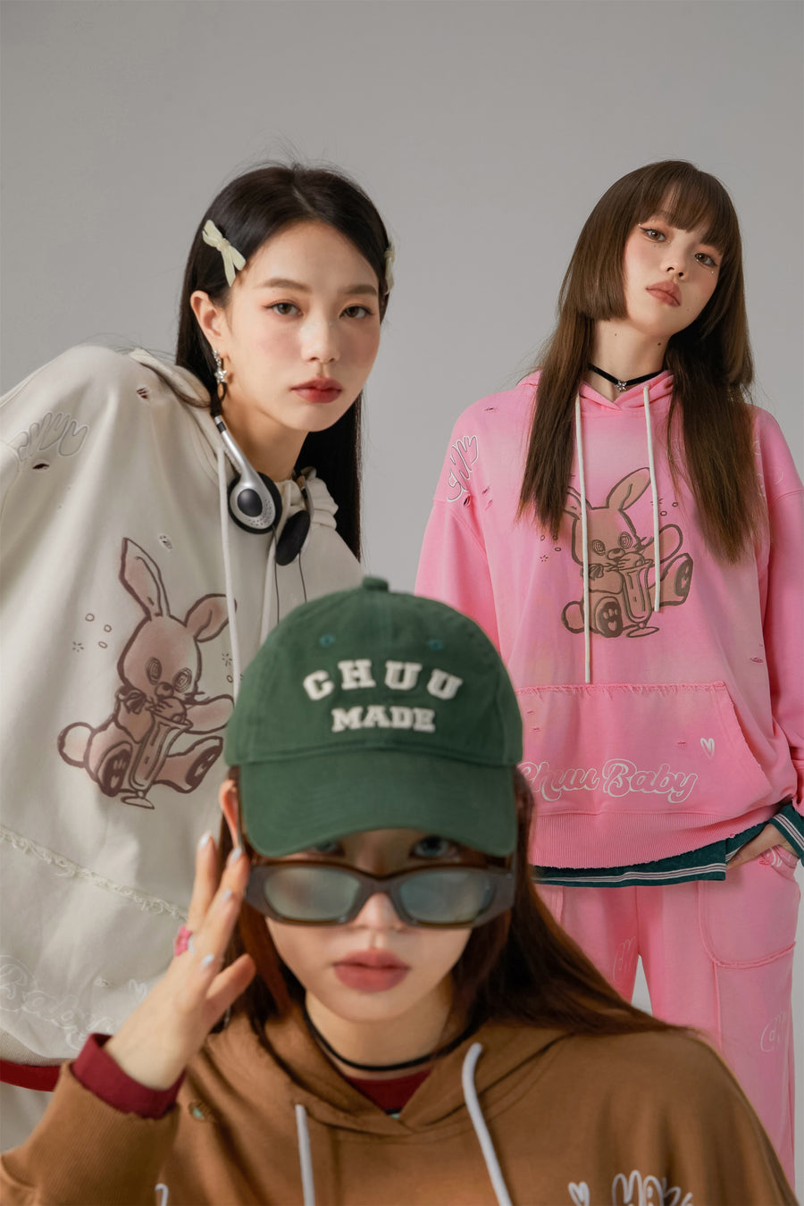 CHUU Year Of The Rabbit Hoodie