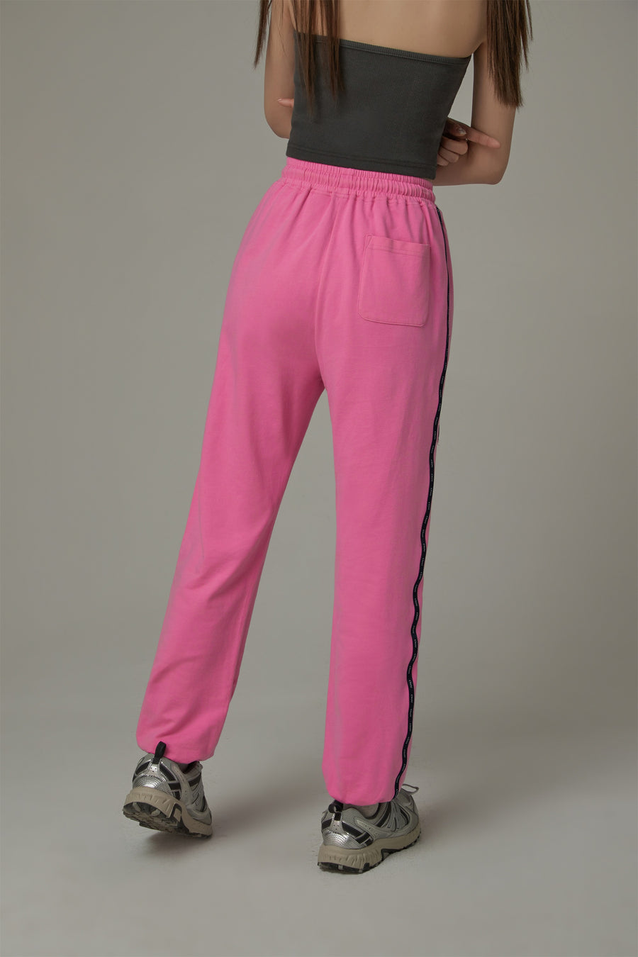 CHUU Distressed String Jogger Sweatpants