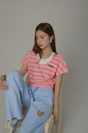 Color Stripe T-Shirt