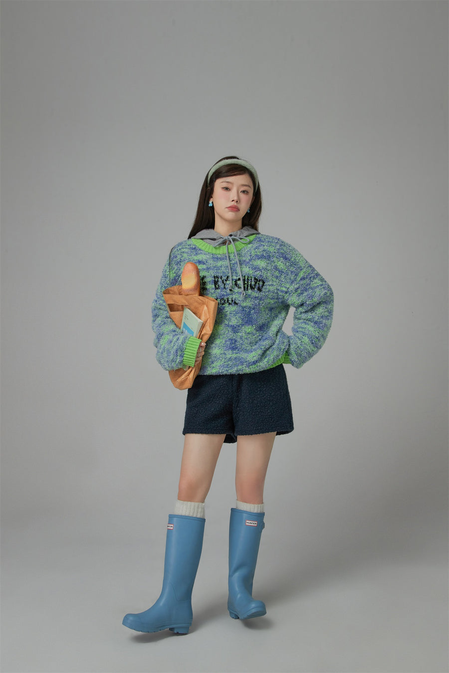 CHUU Like Serendipity Loose Fit Knit Sweater