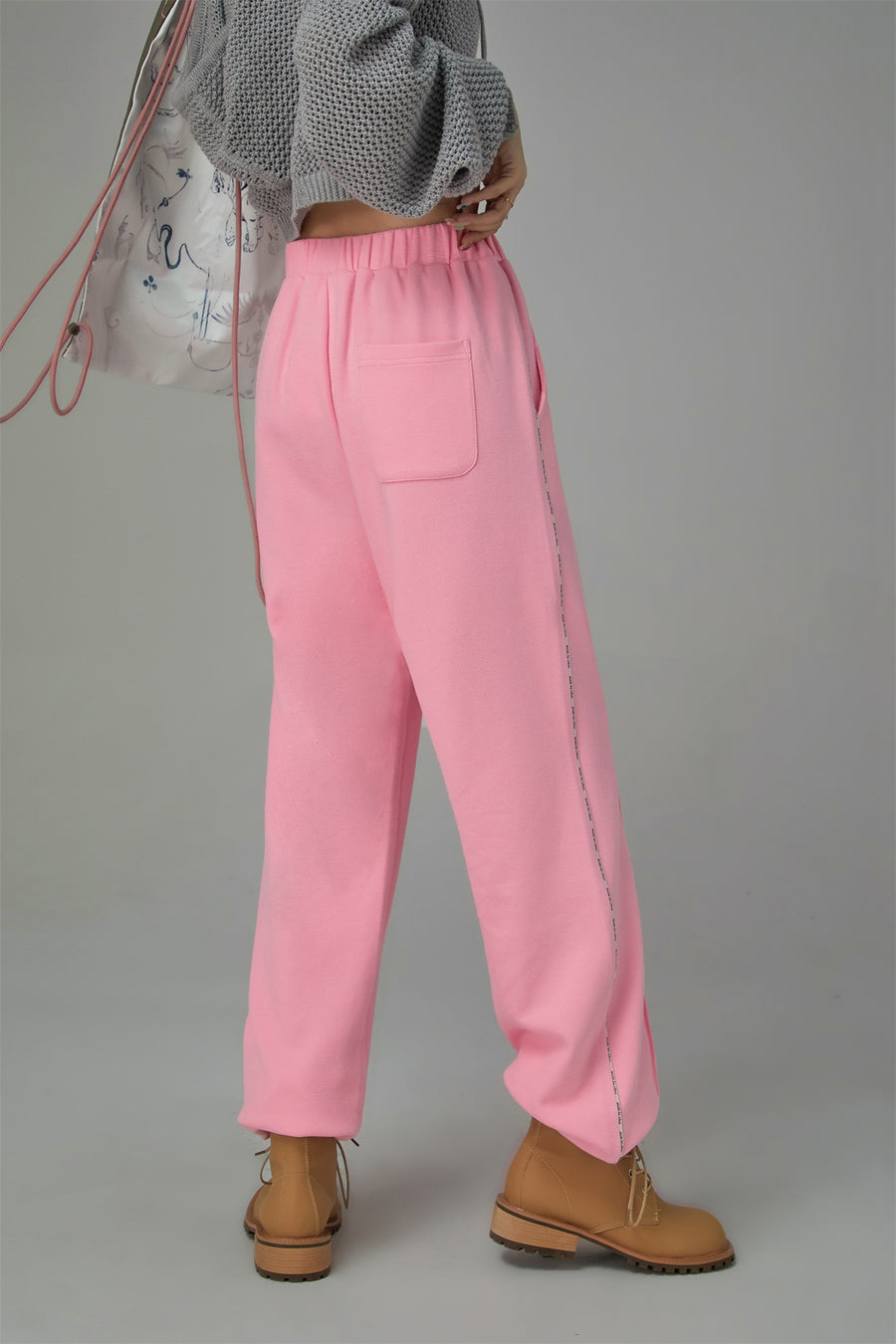 CHUU Simple Side Line Jogger Pants