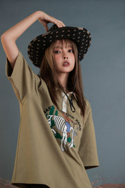 Skeleton Cowboy Polo T-Shirt