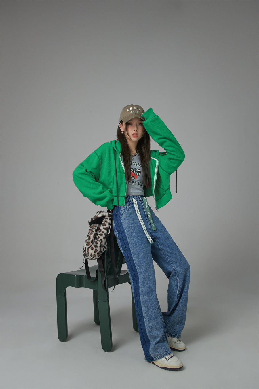 CHUU The Best Moments Wide Denim Pants