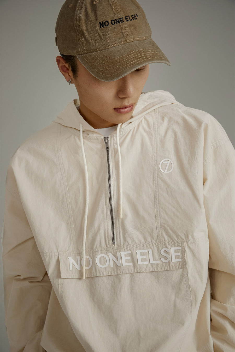 CHUU Loose Fit Hooded Anorak Jacket