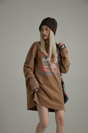 Million Hippies Sweatshirt Dress