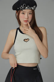 Heart Colored Sleeveless Shirt