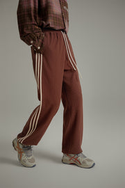 Casual Waffle Loose Fit Jogger Sweatpants